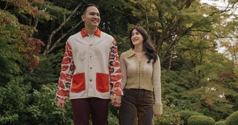 5 Momen Elma Agustin yang Dilamar Kekasihnya di Jepang